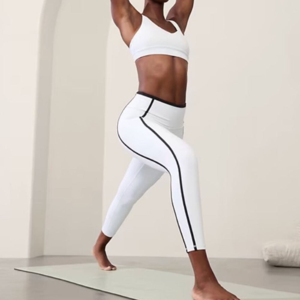 Elation White Athena Leggings